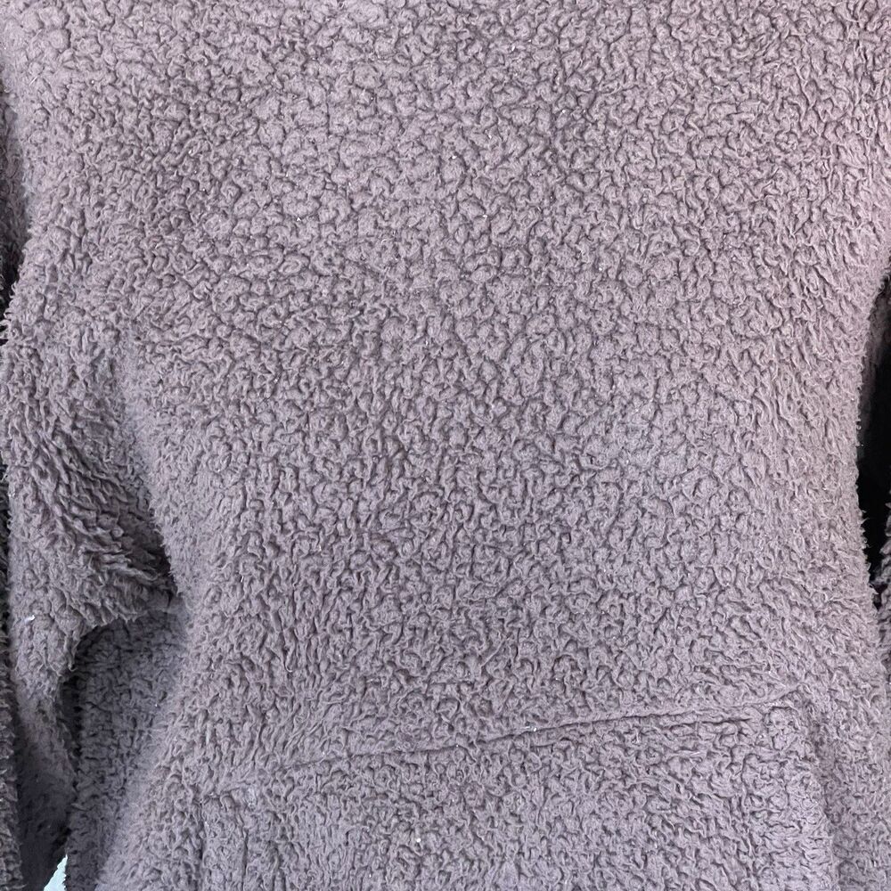 American Eagle Women’s Hoodie Fuzzy Sweater Pullover Sz XS Cozy Winter Skiing - Picture 15 of 16